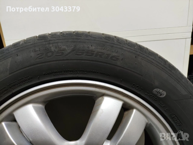 Летни гуми с джанти Hyundai 16 цола 5х114.3 , снимка 4 - Гуми и джанти - 54387694