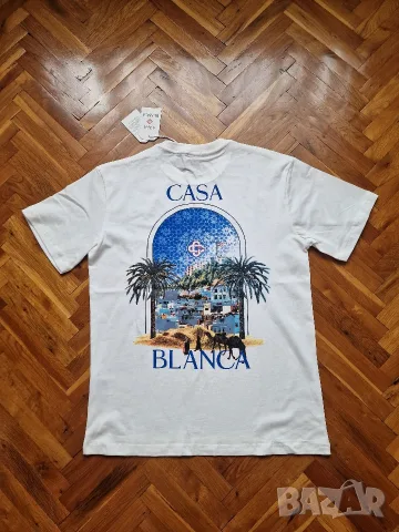 Страхотна мъжка тениска CASABLANCA размер S M L XL 2XL 