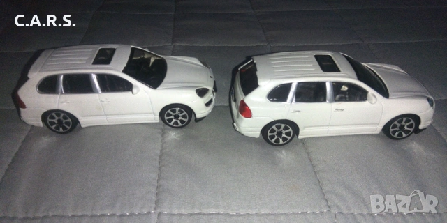 Bburago Porsche Cayenne White - Мащаб 1:43, снимка 5 - Колекции - 54006566