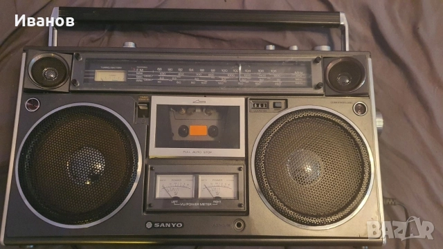 SANYO RM-9994 boombox касетофон , снимка 6 - Радиокасетофони, транзистори - 55078798