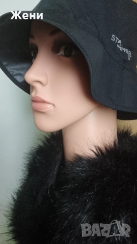 Много рядък модел шапка с периферия на Stromberg, снимка 7 - Шапки - 54154055