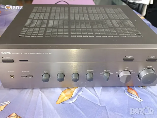 Усилвател YAMAHA AX-490 , снимка 6 - Ресийвъри, усилватели, смесителни пултове - 55614447