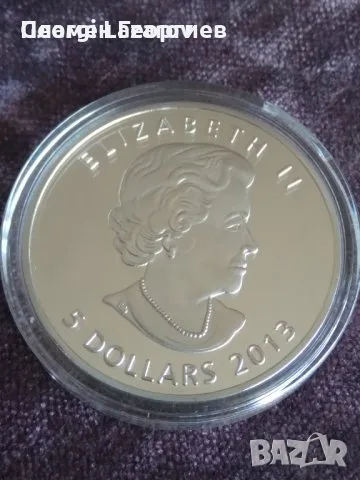 5 долара Канада 2013, снимка 2 - Нумизматика и бонистика - 55559282