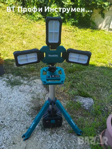 2026 - Makita ML 014G / XGT / 40 V - Мощна светлинна кула 15000 Lm, снимка 9 - Други инструменти - 55501792