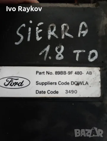 Компютър двигател ECU за Ford Sierra , 89BB9F480AB, снимка 3 - Части - 55543539