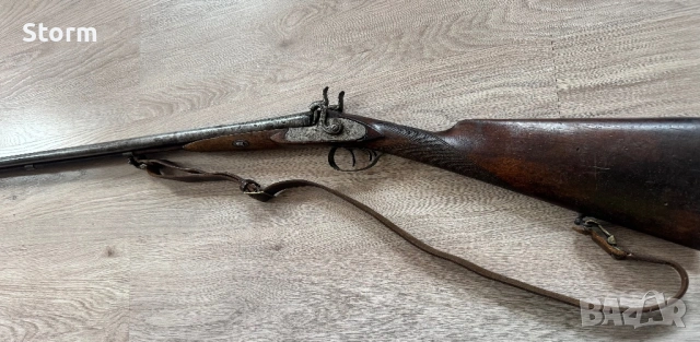 Двуцевна капсулна пушка