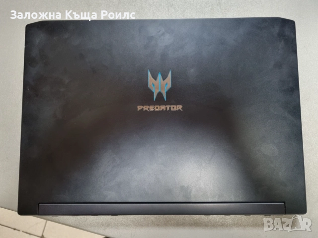 Геймърски лаптоп Acer Predator Triton 500 (N18W3) + чанта, безжична мишка, клавиатура и охлаждаща по