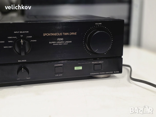 🚀🔥🇯🇵 ЯПОНСКО ИНЖЕНЕРСТВО! Усилвател Sony TA-F210 – Spontaneous Twin Drive! 🔥🇯🇵🚀, снимка 6 - Ресийвъри, усилватели, смесителни пултове - 55006416
