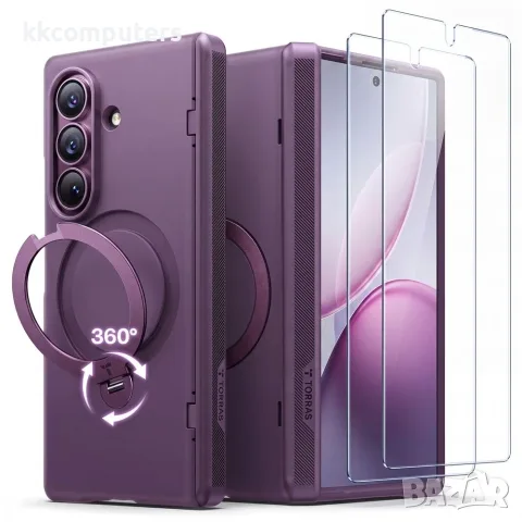 TORRAS Ostand Q3 Spin Series за Samsung Galaxy Z Fold8 Ultra Магнитен PC TPU Калъф с 360° Въртяща Ст, снимка 2 - Калъфи, кейсове - 55612817