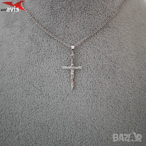 Висулка с платинено покритие 241134, снимка 4 - Колиета, медальони, синджири - 55686425
