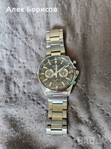 Часовник Seiko chronograph 8T63 41mm, снимка 2 - Мъжки - 55042672