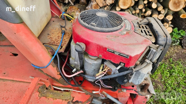 Tракторна косачка с двигател Briggs & Stratton Vanguard 16HP V-Twin - ЗА ЧАСТИ, снимка 4 - Градинска техника - 54515870