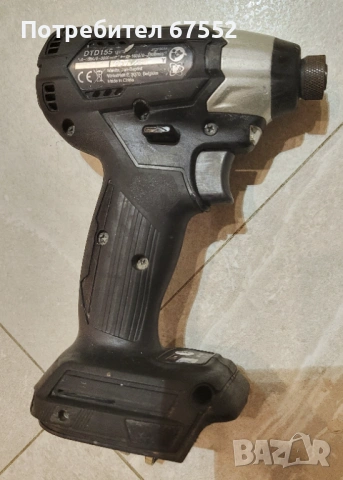 Безчетков импакт със степени Makita DTD155. 140Nm. Само тяло. 65€ Цената е крайна!, снимка 2 - Други инструменти - 53247800