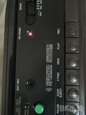 Радиокасетофон SANYO MW 717., снимка 7 - Радиокасетофони, транзистори - 55394513