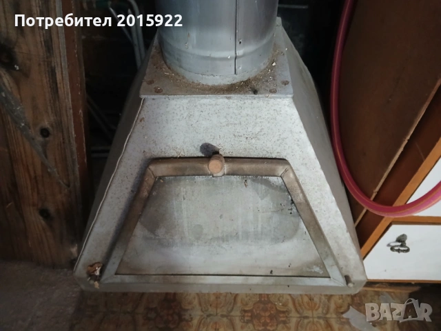 Оригинална трапецовидна камина с водна риза., снимка 3 - Камини - 54527796