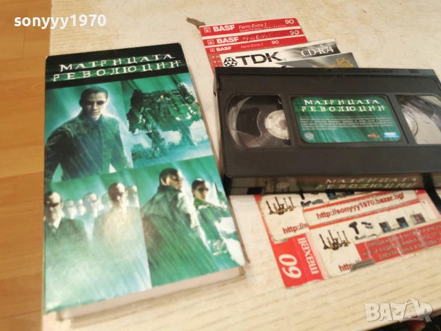 МАТРИЦАТА-ORIGINAL VHS TAPE 1306261957L1, снимка 8 - Други жанрове - 54895726