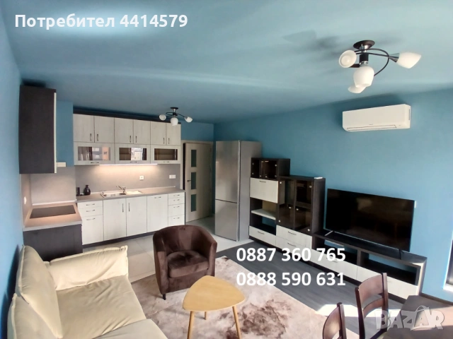 Двустаен апартамент под наем с паркомясто, Манастирски ливади-Запад, снимка 2 - Апартаменти - 54191941