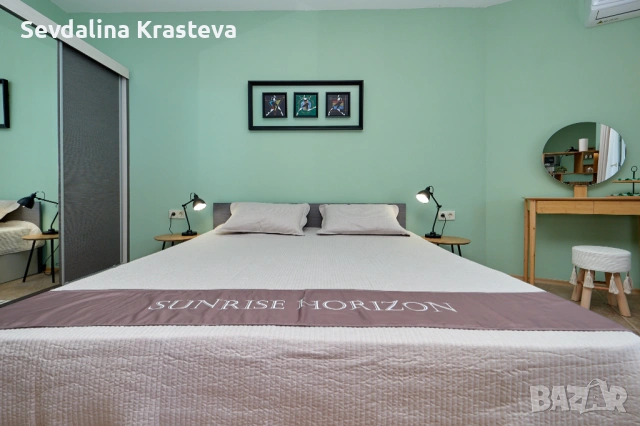 Апартамент Sunrise horizon,  първа линия море,  к-с Мидия Фемили Резорт , Ахелой , снимка 4 - Почивки на море - 54753813