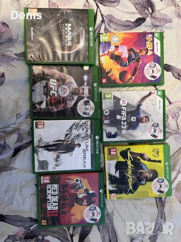 Xbox one S 500GB + 8 игри, снимка 3 - Xbox конзоли - 55050477
