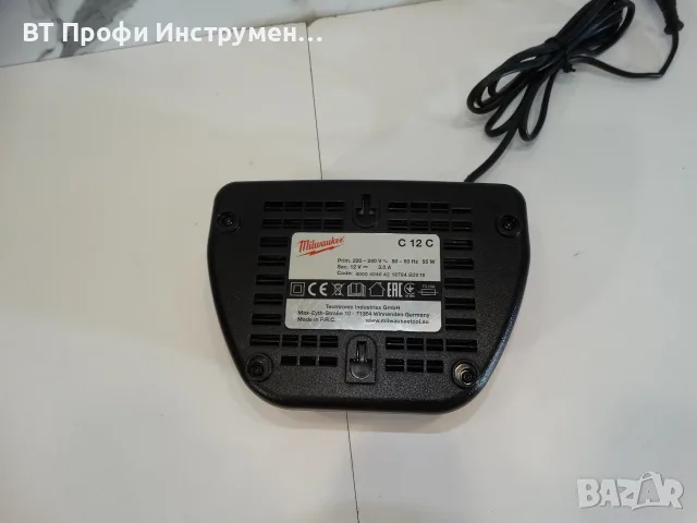 Milwaukee C 12C - Зарядно за батерии 12 V, снимка 5 - Други инструменти - 55329411