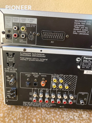 Panasonic SA-HE7 и DVD-RV32, снимка 12 - Аудиосистеми - 54977865