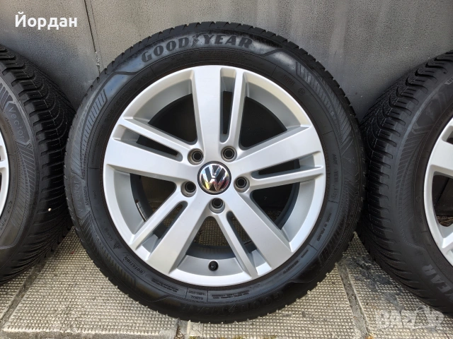 Джанти с гуми 205 55 16 ' 5x112 VW GOLF TOURAN / ФОЛКСВАГЕН 57,1 5х112, снимка 9 - Гуми и джанти - 55269099
