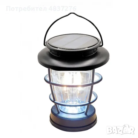 Соларна сензорна лампа с LED осветление, снимка 7 - Соларни лампи - 55606621