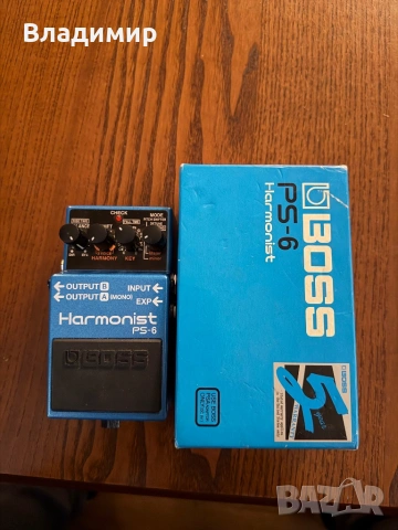 Ефект за китара/бас Boss PS-6 Harmonist