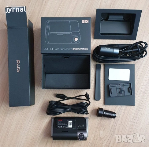 Видеорегистратор Xiaomi 70mai Dash Cam A800s, снимка 2 - Аксесоари и консумативи - 54322697