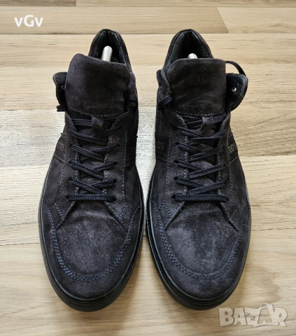 Мъжки кожени обувки Tod's - 44, снимка 3 - Спортно елегантни обувки - 54414344