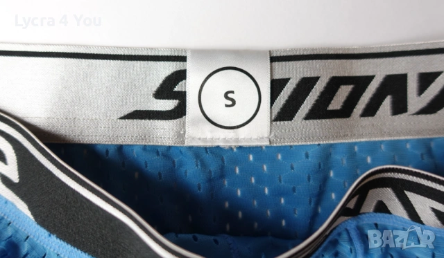 S/M нови мъжки боксерки в син цвят с отвори, снимка 7 - Бельо - 54209580