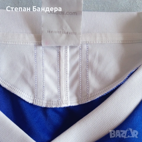 НОВА 10/10 XL ADIDAS Climalite QR-код оригинална тениска фланелка Адидас T-Shirt Training Jersey, снимка 4 - Спортни дрехи, екипи - 54628934