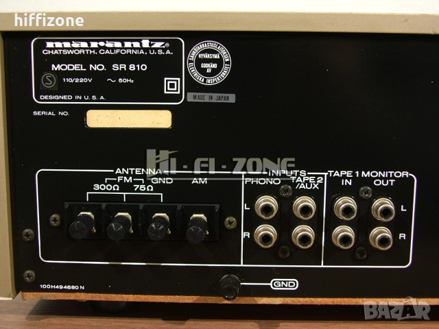 Ресивър  Marantz sr-810 /1, снимка 7 - Ресийвъри, усилватели, смесителни пултове - 54712027