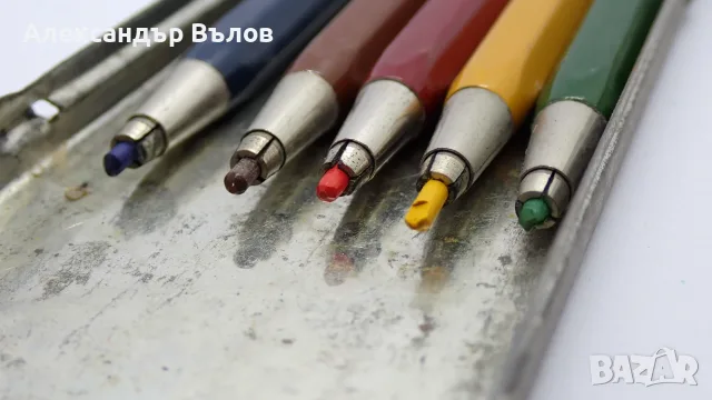 Комплект 5 бр. перомоливки Versatil 5217 Техниколор Чехословакия Technicolor, снимка 5 - Колекции - 55300768