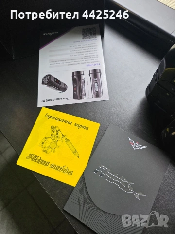 Tattoo machine FK Iron + допълнителна батерия(Машинка за татуиров)ки, снимка 4 - Друга електроника - 54459255
