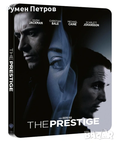 нов 4K + Blu Ray Steelbook - ПРЕСТИЖ - THE PRESTIGE - без БГ субтитри