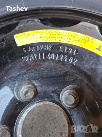 Резервна гума за Mercedes w211, снимка 3 - Части - 55424613