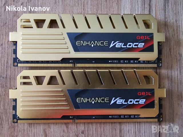 2x8GB (16GB) RAM памет DDR3 GeIL Enhance Veloce 1866MHz | CL10 | Тествана! | MemTest PASS