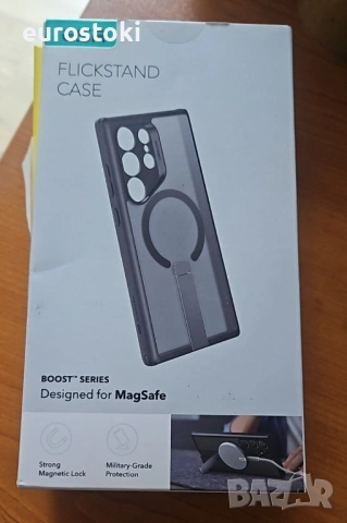 ESR Flickstand Boost HaloLock MagSafe Case - хибриден кейс с висока степен на защита с MagSafe , снимка 9 - Калъфи, кейсове - 54491563