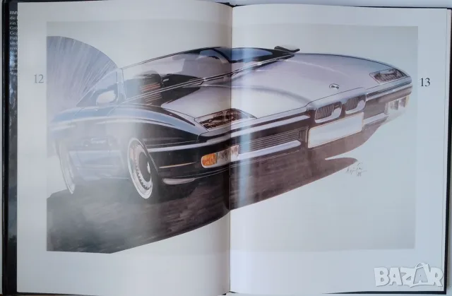 Книга брошура списание каталог за BMW 850 i на немски език БМВ 8er Series, снимка 6 - Колекции - 55503103