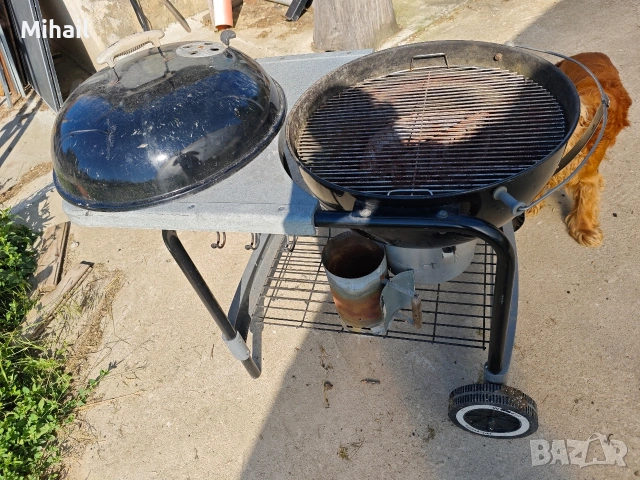 Weber Performer барбекю на дървени въглища 57см, снимка 2 - Барбекюта - 54848405