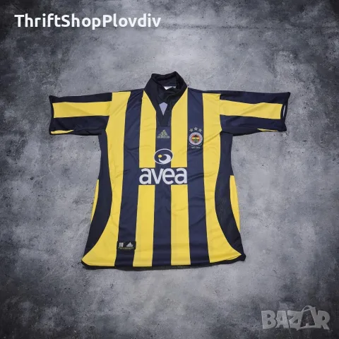 Оригинална ретро тениска Fenerbahçe 1907- 2007 Centennial Adidas – размер L
