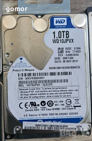 хард дискове твърди дискове от 60gb до 1 тв, снимка 14 - Твърди дискове - 55377226
