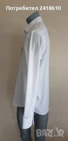 Hugo Boss Cotton Regular Fit Cotton Mens Size 40 / 15 /3/4 НОВО! ОРИГИНАЛ! Мъжка Риза!, снимка 7 - Ризи - 54873998
