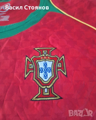 Португалия / Portugal #7 C.Ronaldo, Nike T90 EURO 2004 home - размер S, снимка 5 - Фен артикули - 54345877