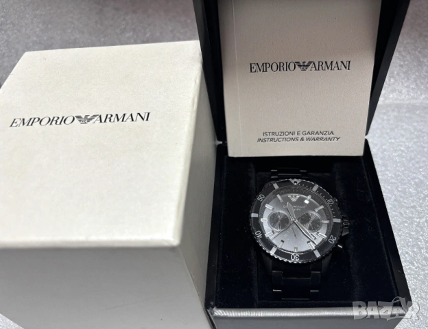 НОВ! Мъжки часовник Emporio Armani AR11363 Diver Chronograph, снимка 2 - Мъжки - 54631646