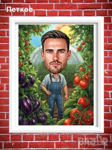 Дигитална карикатура-шарж по снимка за рожден ден, юбилей, имен ден или друг повод, снимка 15 - Картини - 54099211