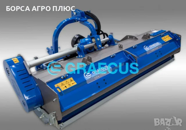 GRAECUS Шредер (мулчър) гръцки ARES STRONG 180, снимка 4 - Селскостопанска техника - 55450824
