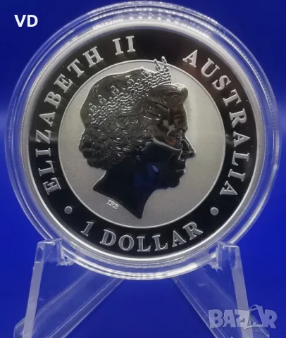 инвестиционна сребърна коала 1 оз 2017 koala 2017 1oz 1 oz, снимка 2 - Нумизматика и бонистика - 55328139