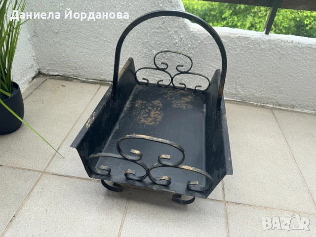 Аксесоари за камина и кошница за дърва, снимка 2 - Други стоки за дома - 54580657